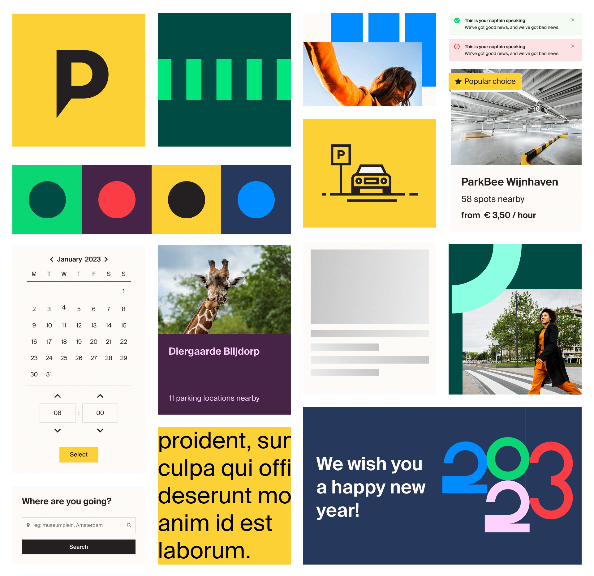 ParkBee design system – 3